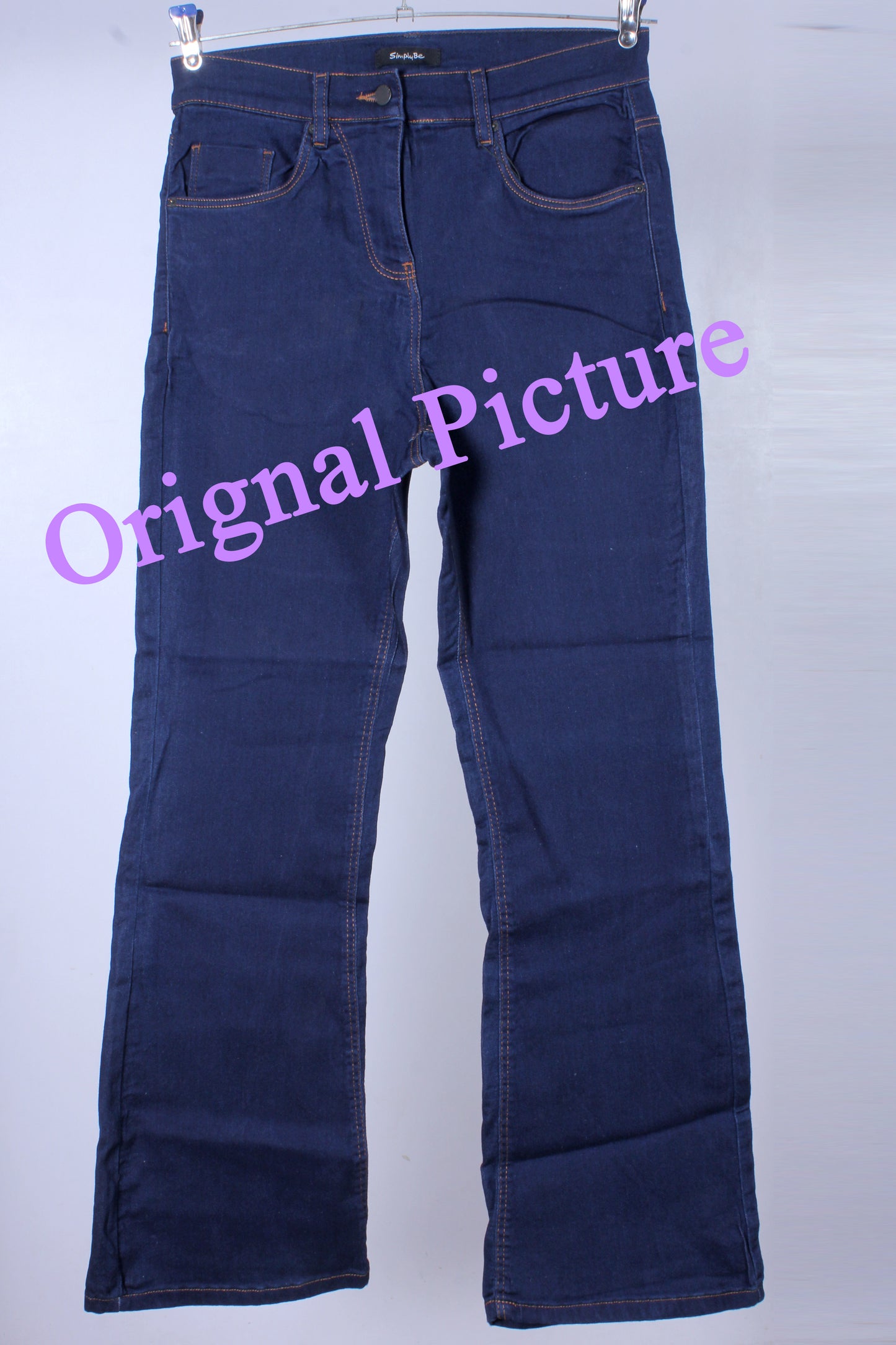 24/7 Authentic Blue Bootcut Jeans