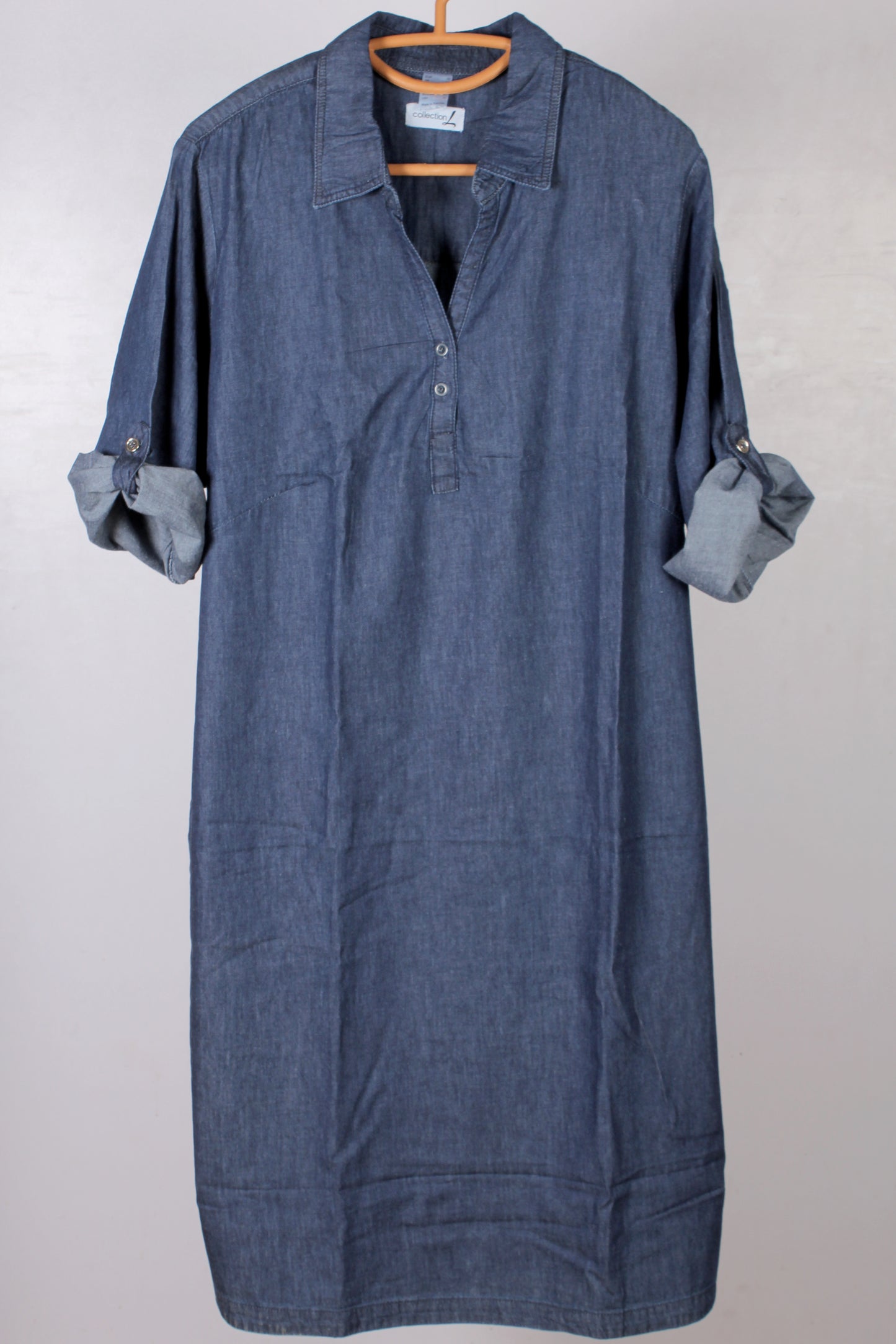 Denim Long Top