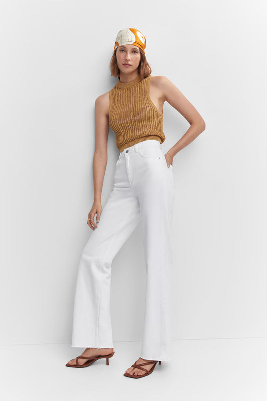 White High Rise jeans