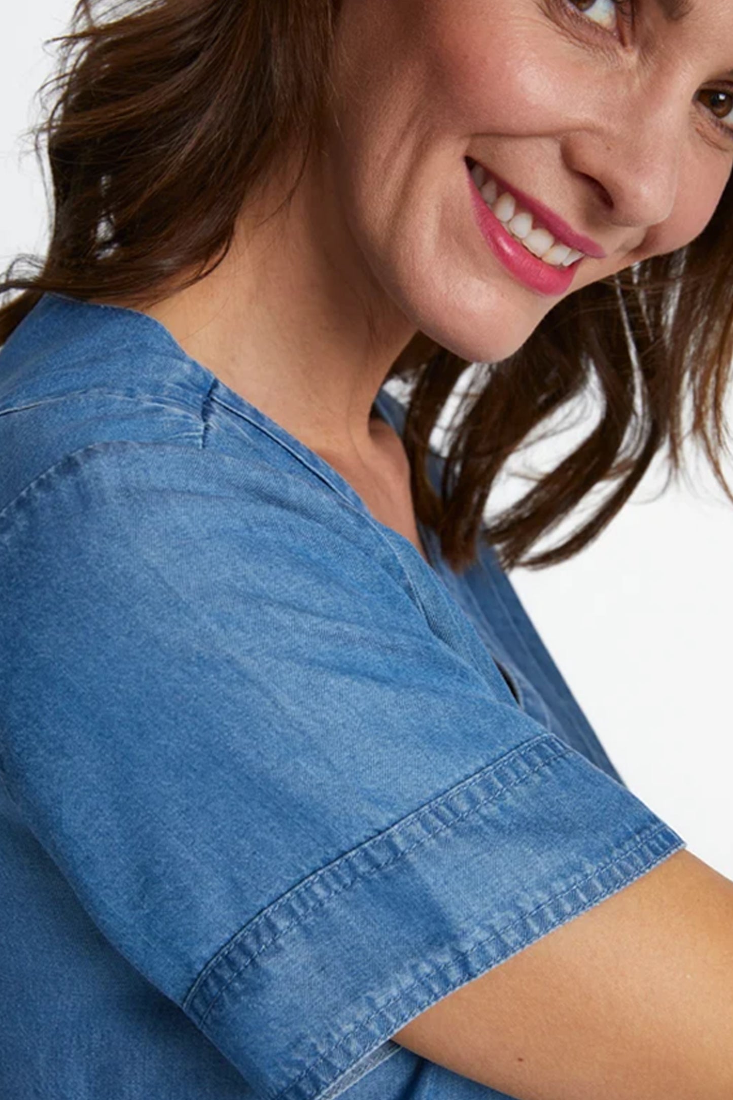 Long Denim Top