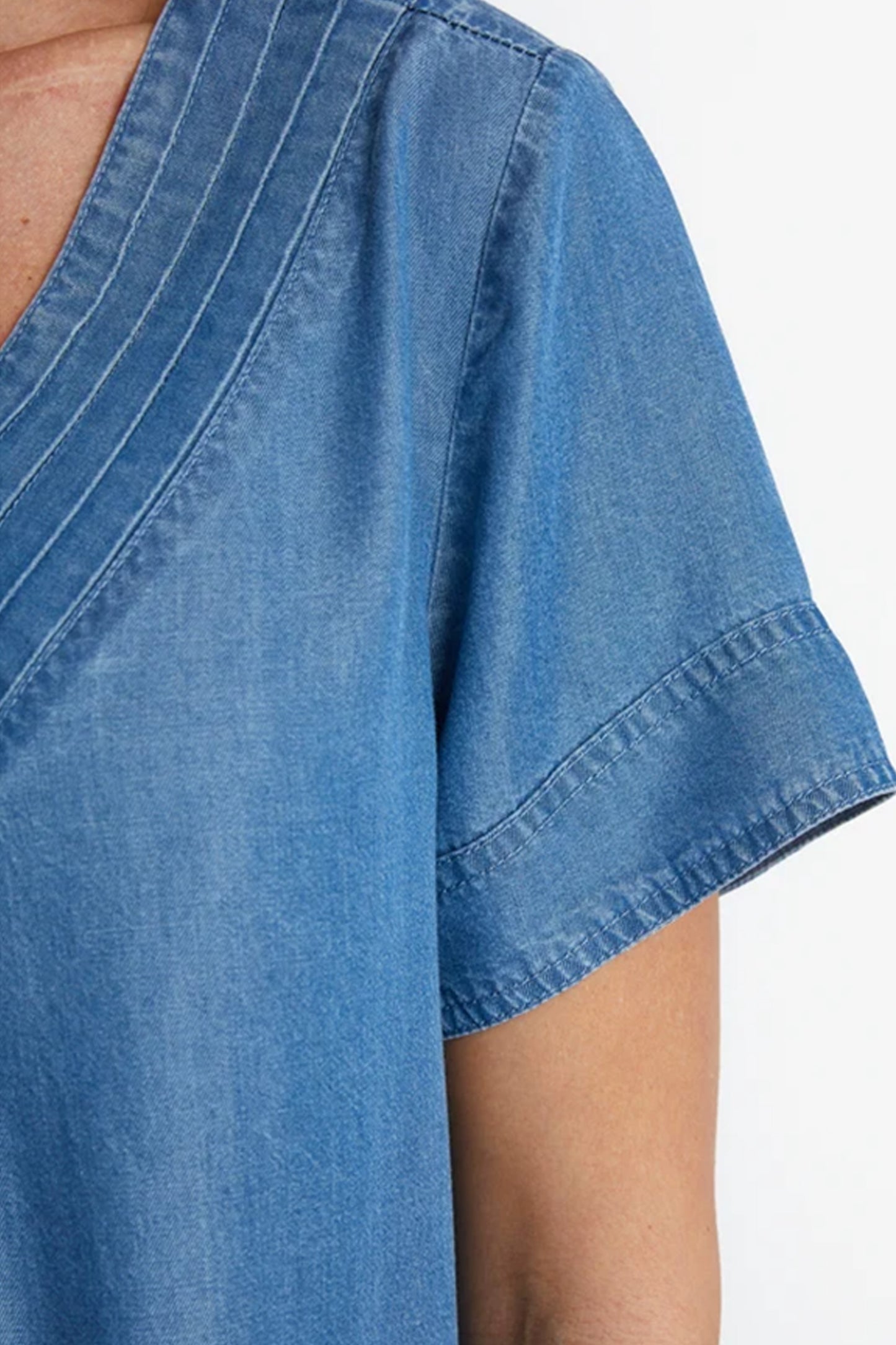 Long Denim Top