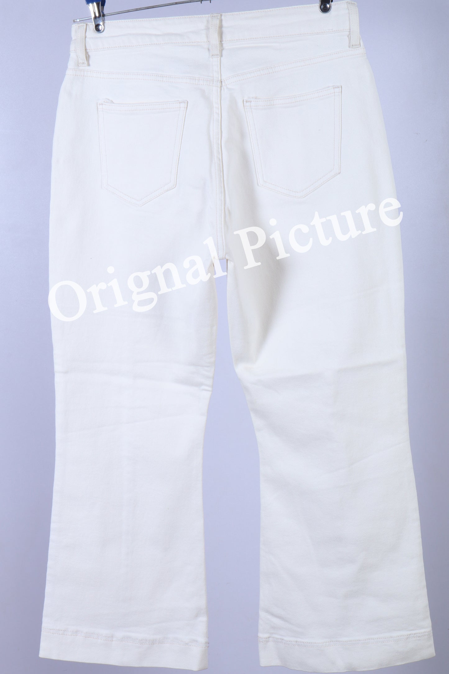 Flared-Leg Pants with Pockets