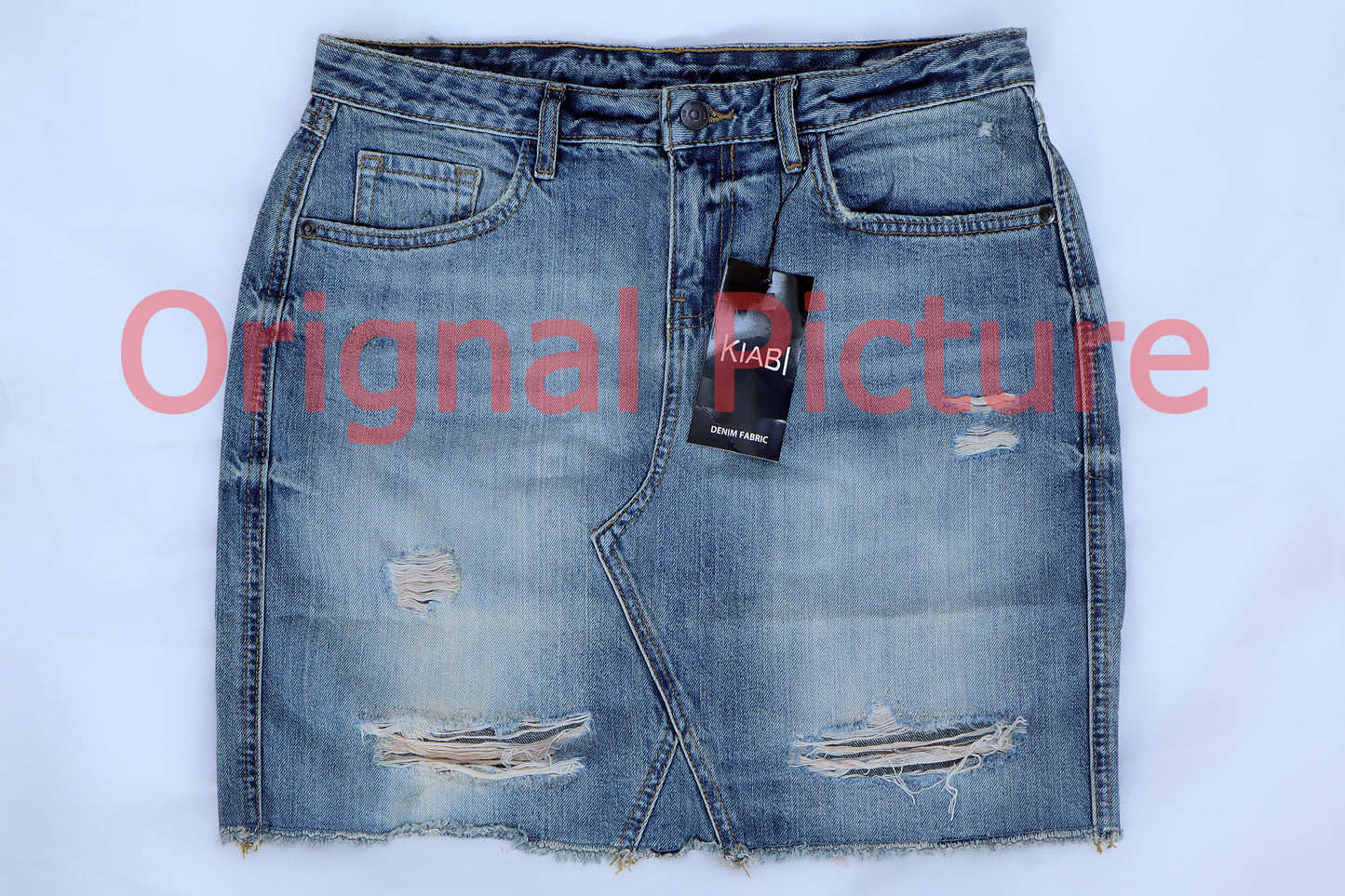 Women's Distressed Ripped Skirt