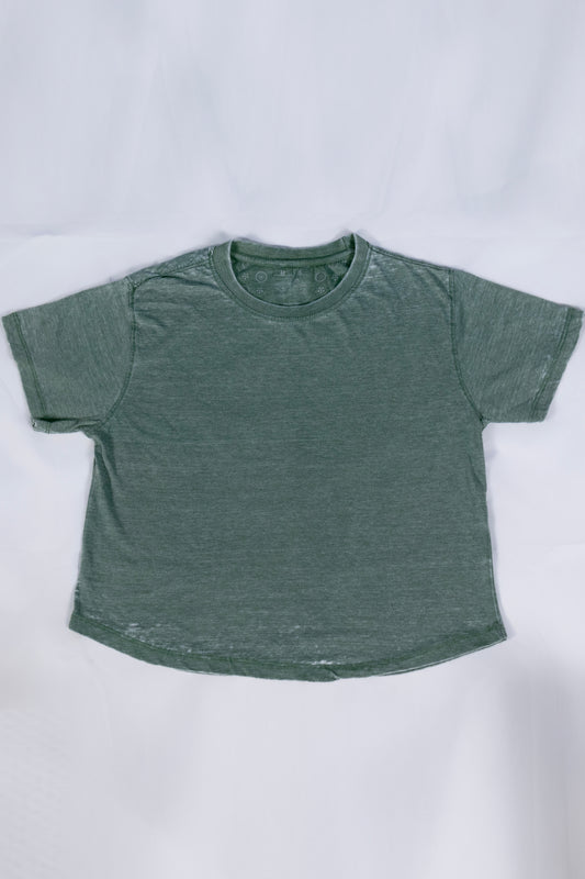 Vintage Style Crop T-Shirt