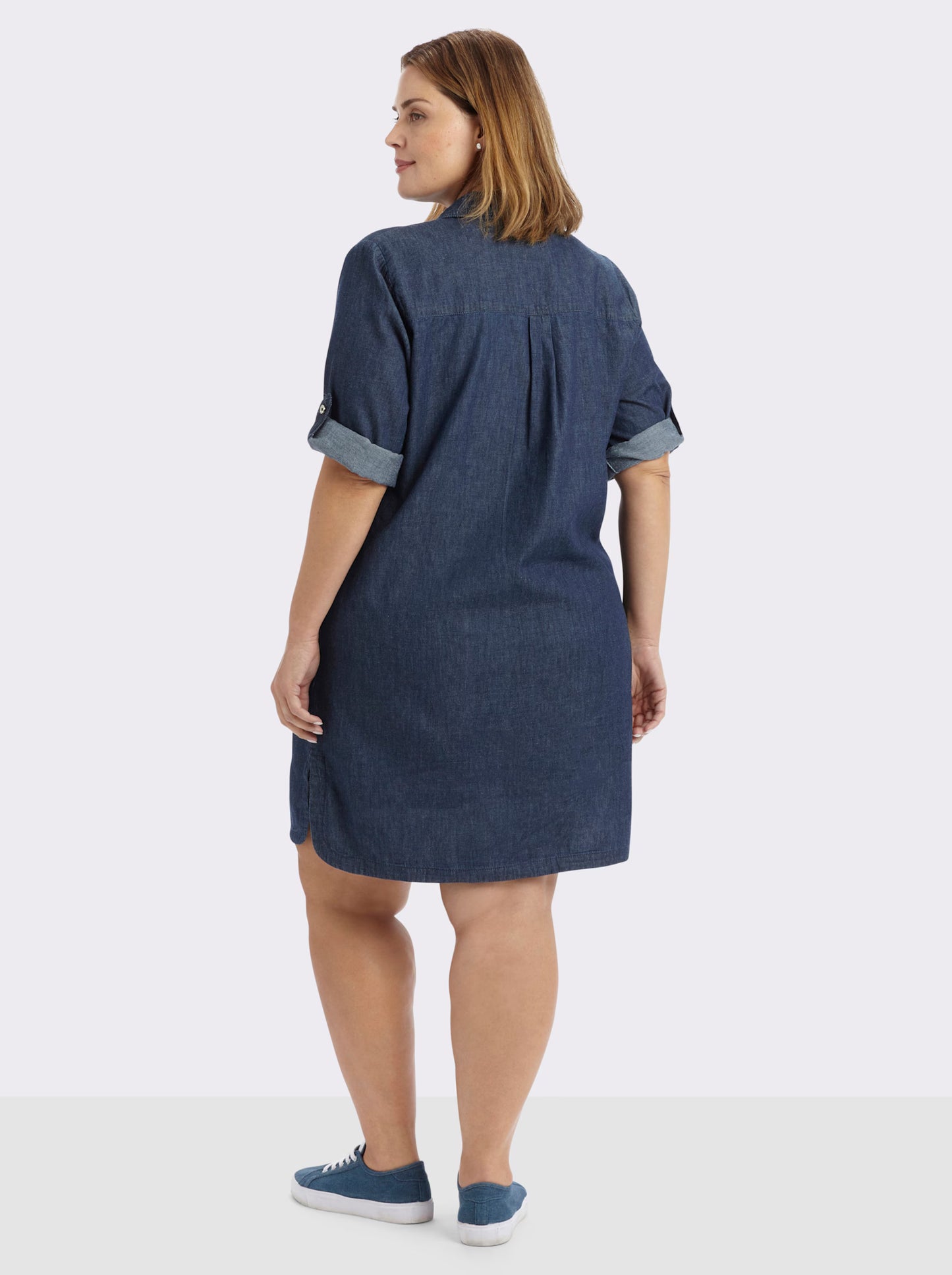 Sheego's Denim Long Top