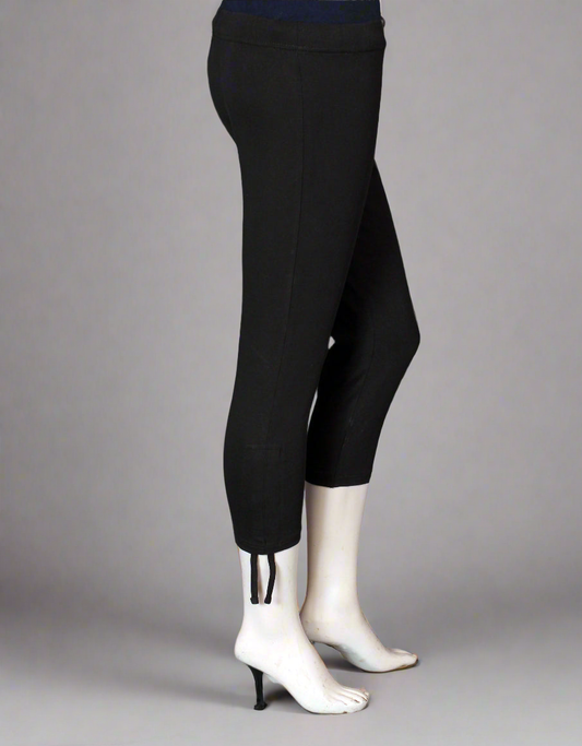 Pure Cotton Lycra Capri for Women |Women 3/4th Cotton Plain Capri
