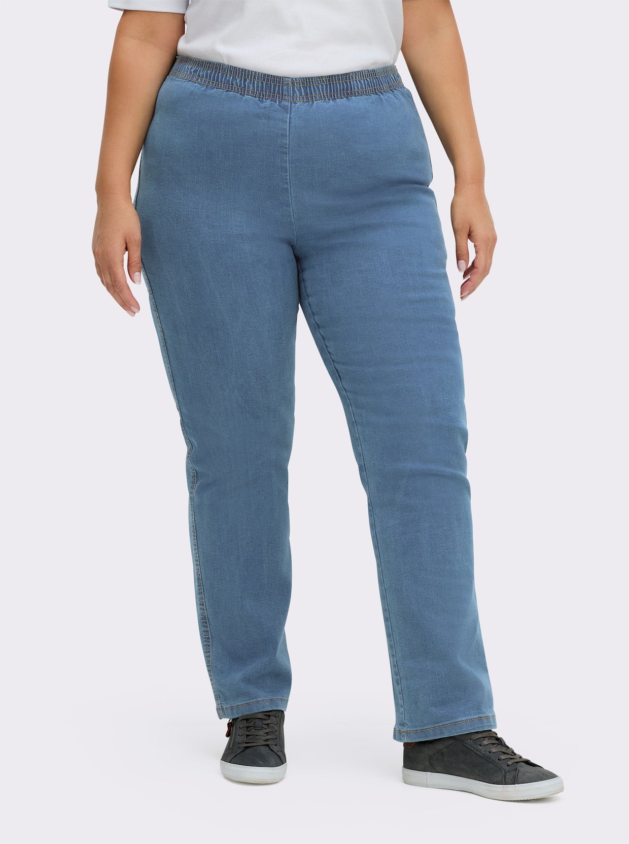 Plus Size Pull-On Stretchy jeggings