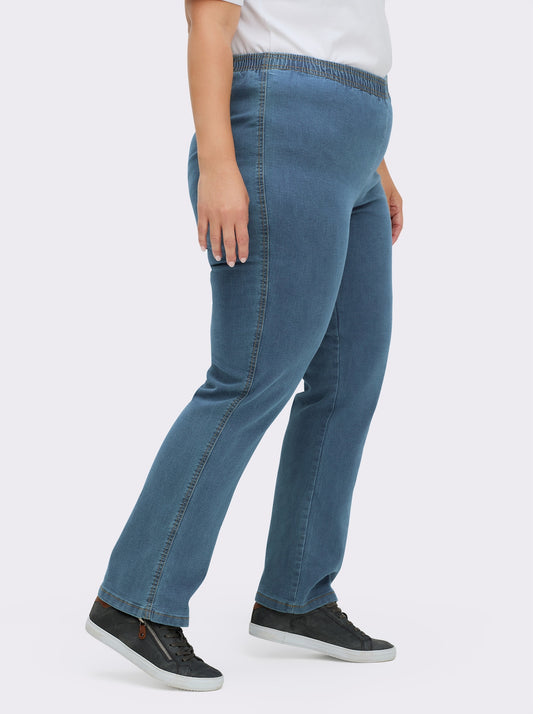 Plus Size Pull-On Stretchy jeggings