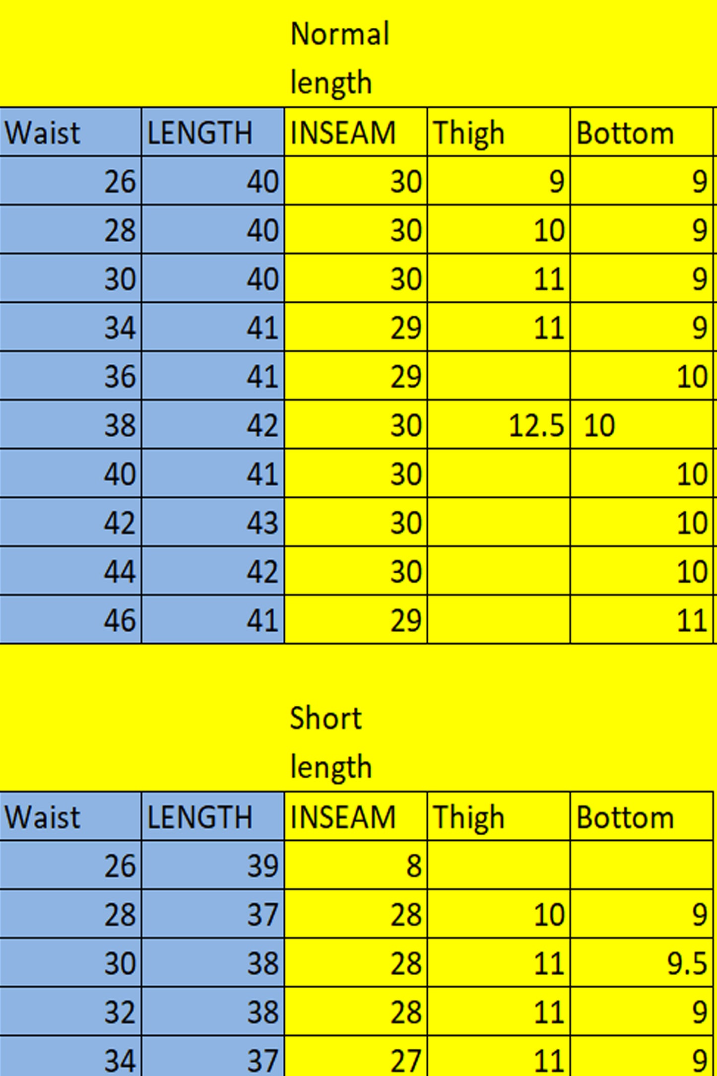 Bootcut Jeggings