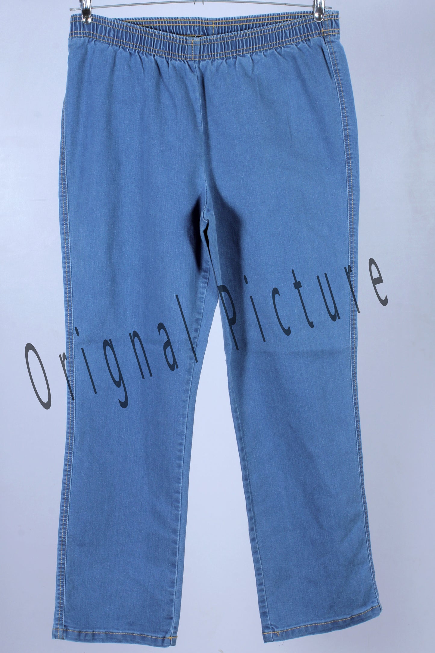  My Size Women's Plus Size Pull-On Stretch Denim Bootcut Jeggings