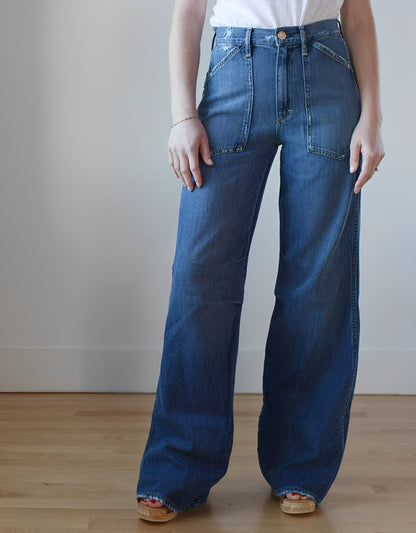 The Severine Cargo Wide Leg