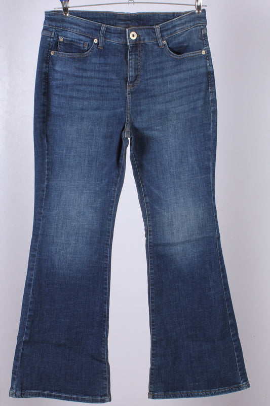 Flared High waist Denim/Boot Cut