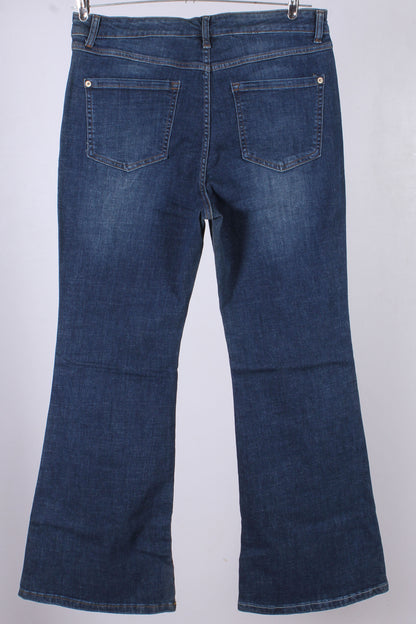 Flared High waist Denim/Boot Cut