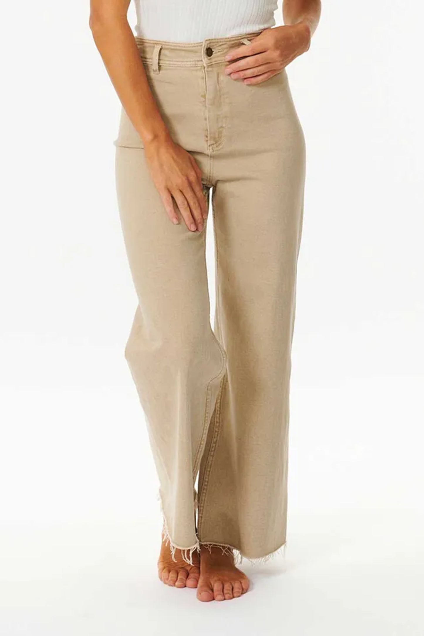 Classic High  waist  Wide-Leg Denim