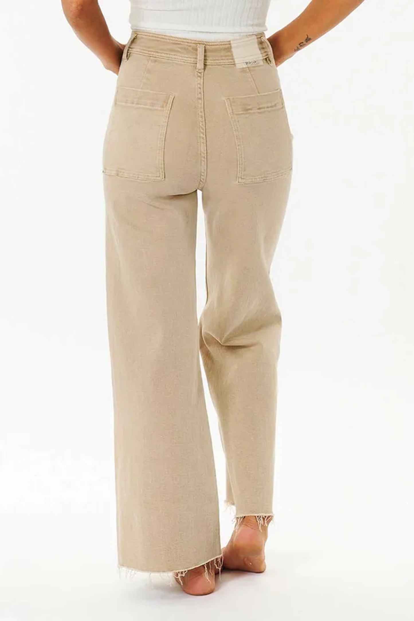 Classic High  waist  Wide-Leg Denim