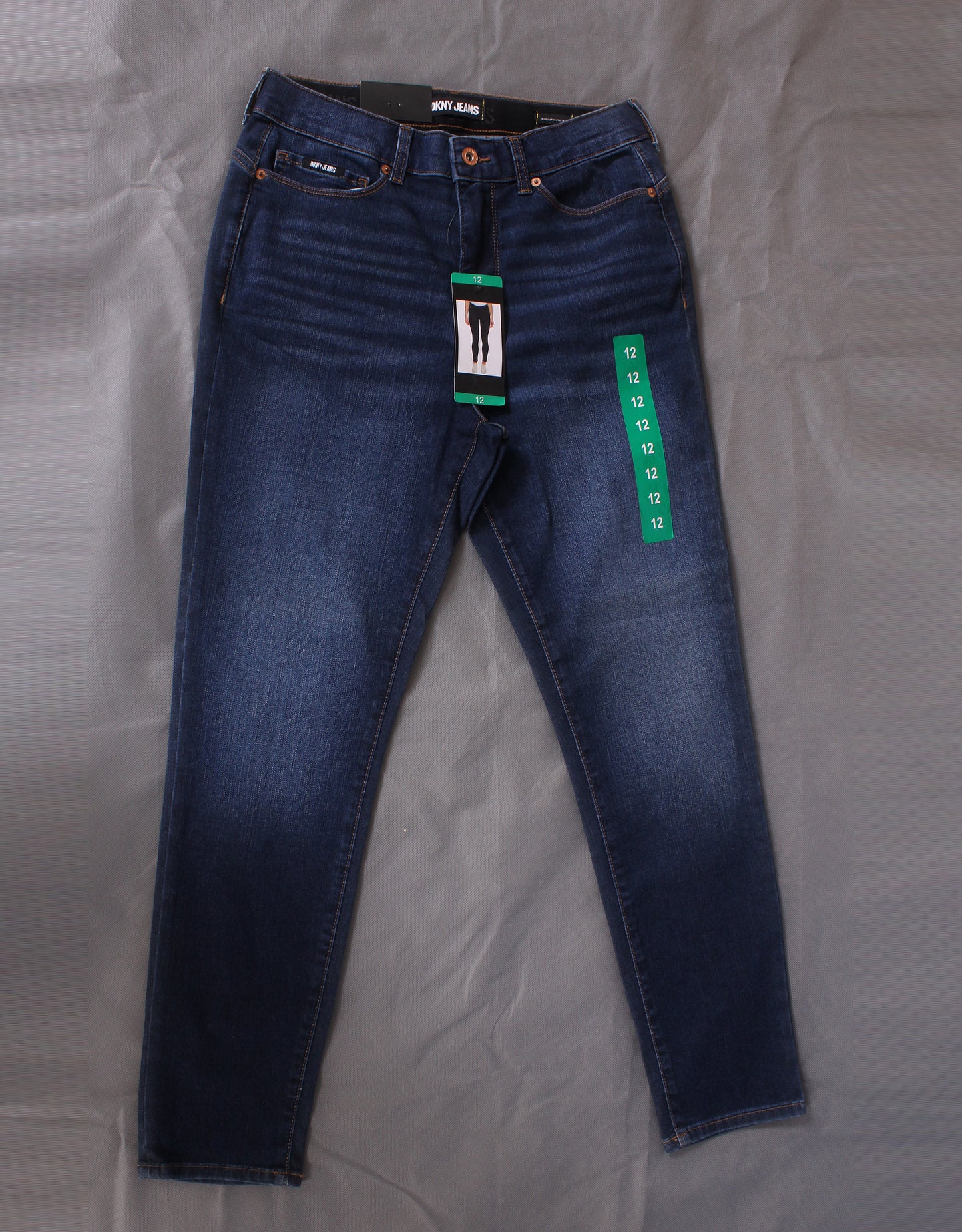 Slim Fit Mid Blue Jeans