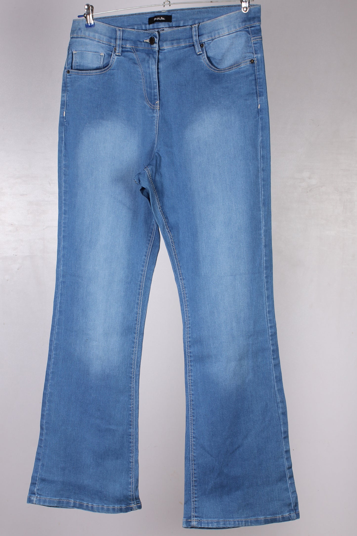 Mid Rise Bootcut Pants