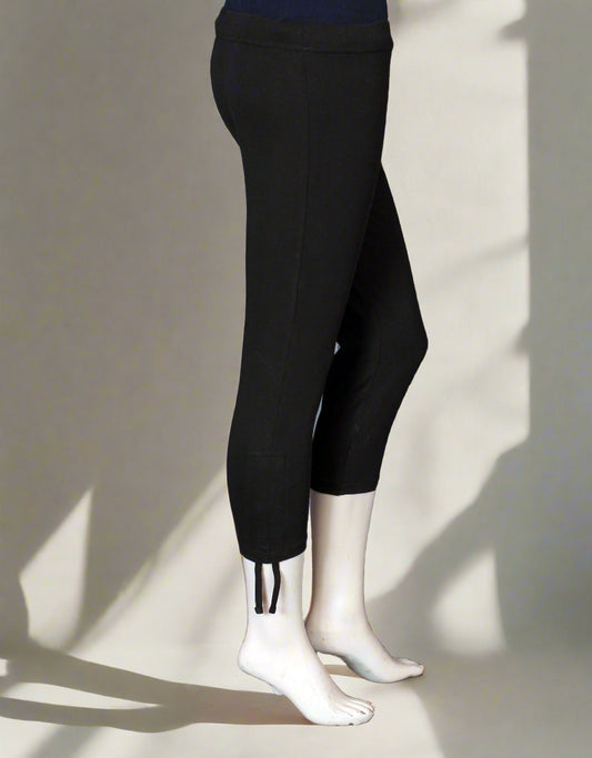 Pure Cotton Lycra Capri for Women |Women 3/4th Cotton Plain Capri