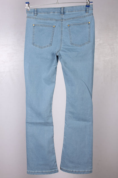 Mid rise bootcut pants