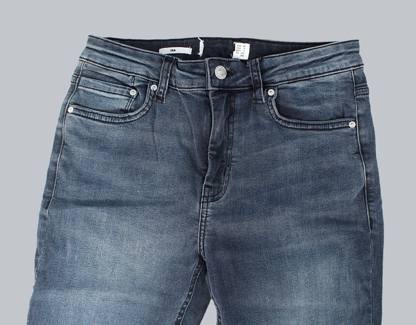 Mango ISA grey jeggings