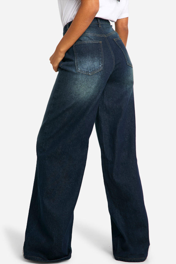 The Tall  High Waist Wide Leg Jeans