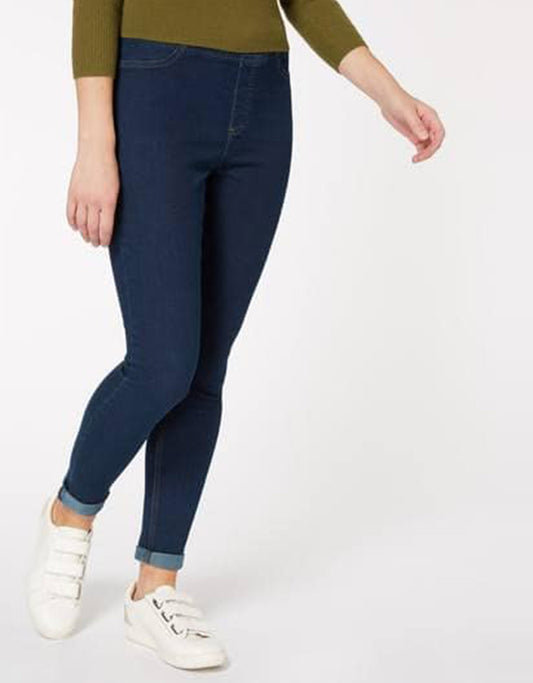 Slim fit Elasticated waist jeggings