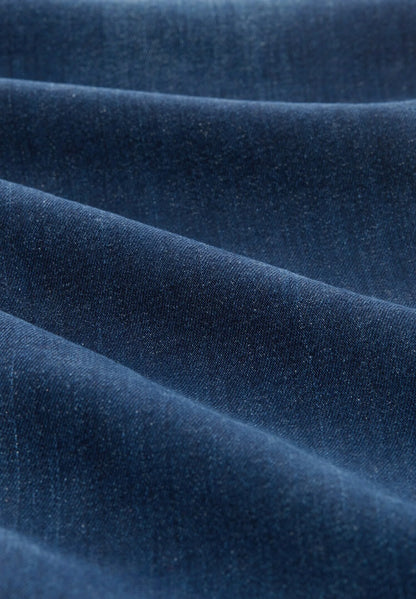 TTKATE Skinny Pull-on jeans rinsed blue denim