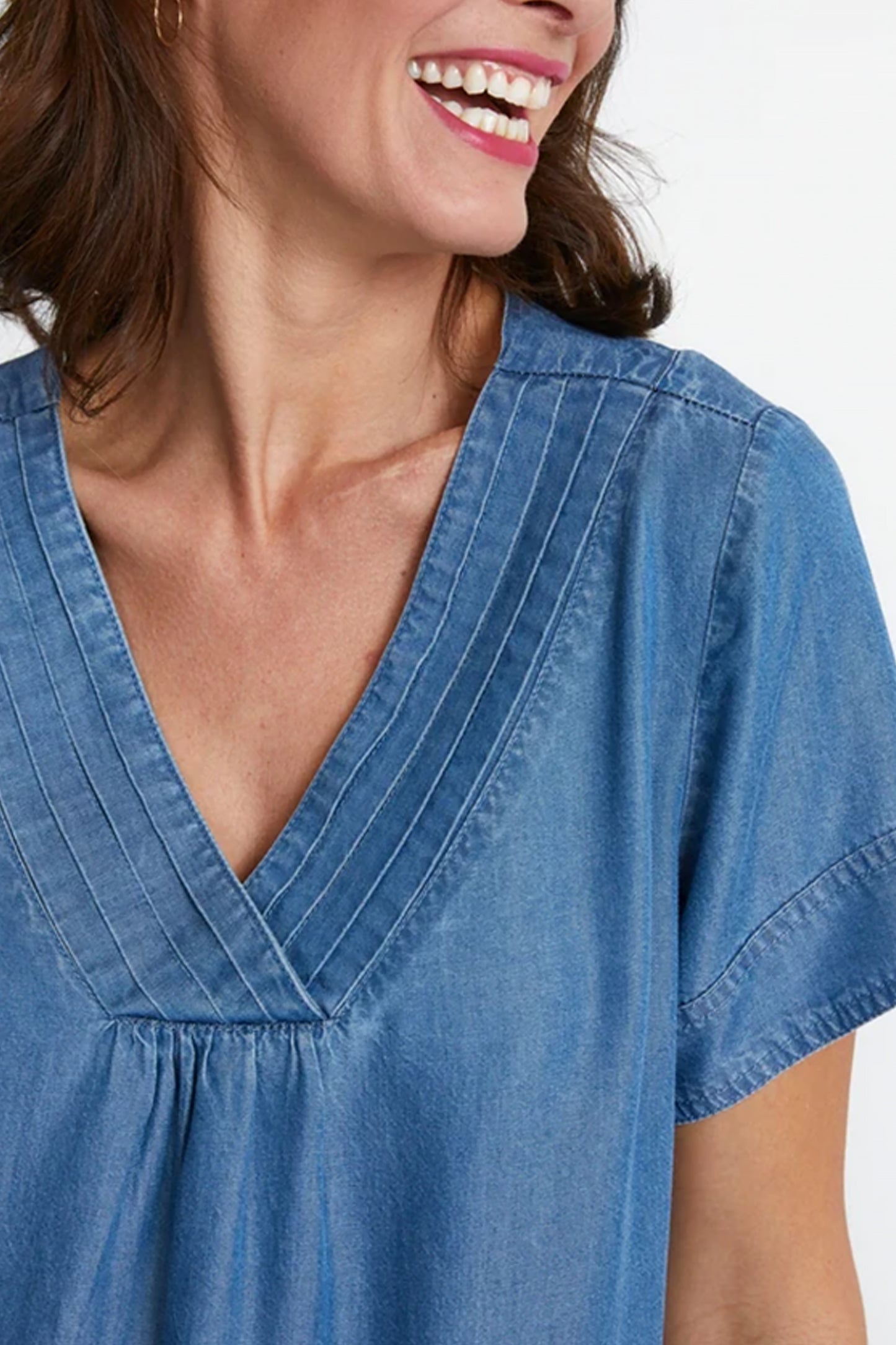 Long Denim Top