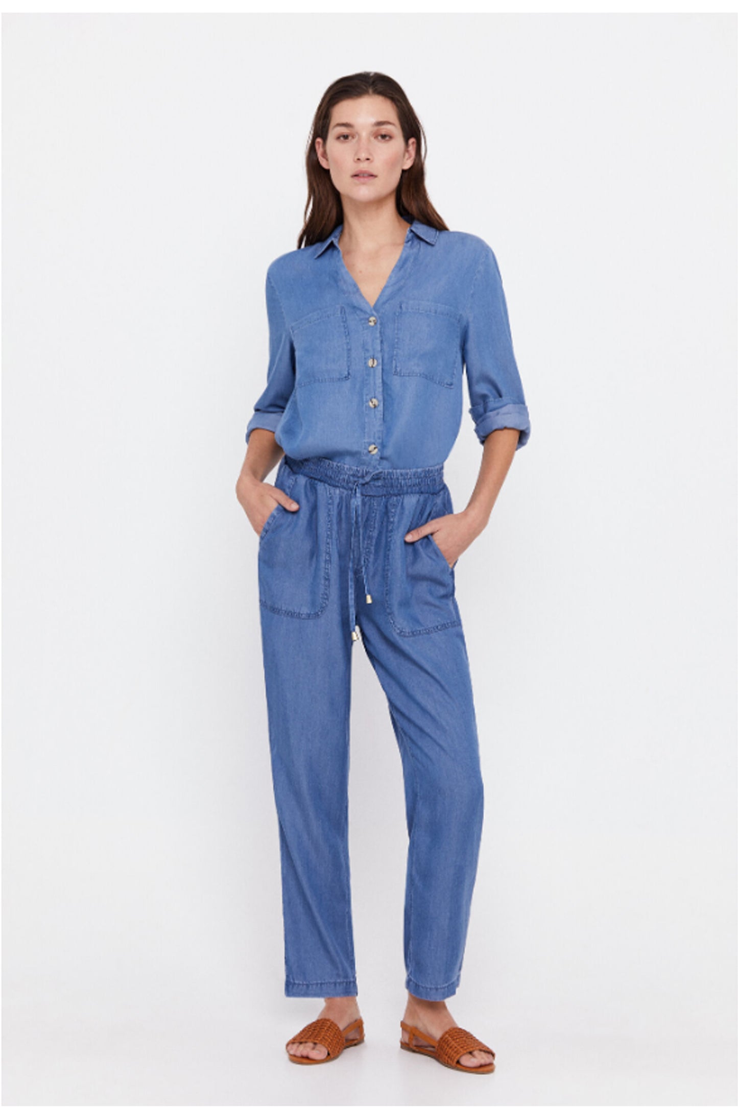Casual Denim Trouser