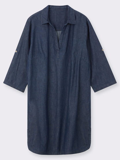 Sheego's Denim Long Top