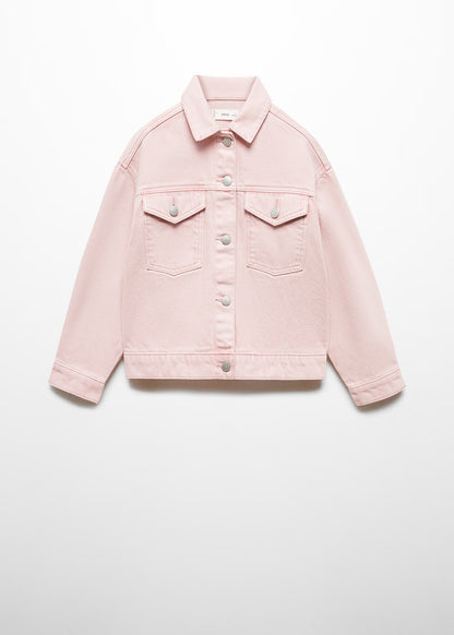Denim jacket with pockets For kids