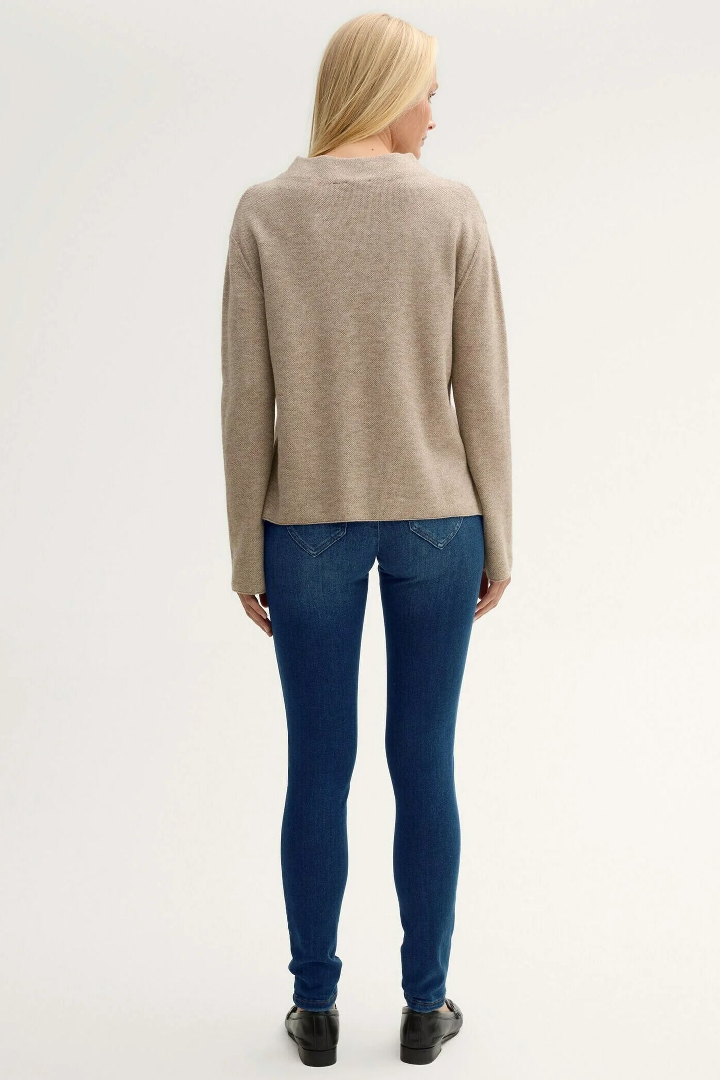 TTKATE Skinny Pull-on jeans rinsed blue denim