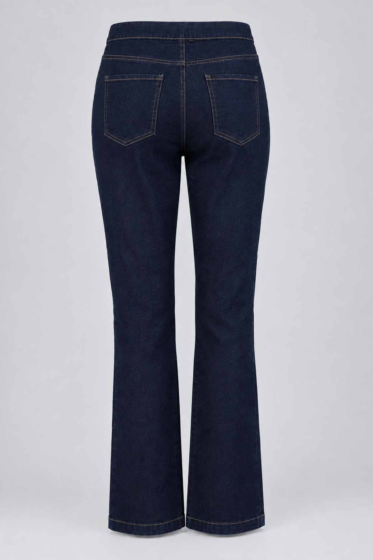 Women's High-Waisted Dark Wash Seamed Jeggings