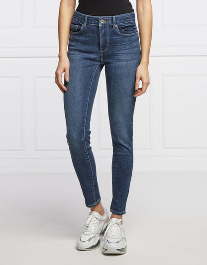 Slim Fit Mid Blue Jeans
