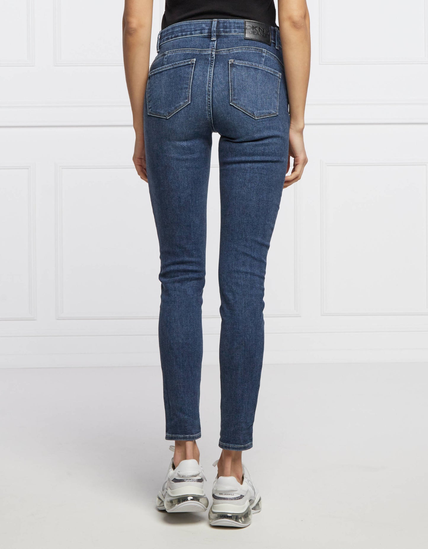 Slim Fit Mid Blue Jeans
