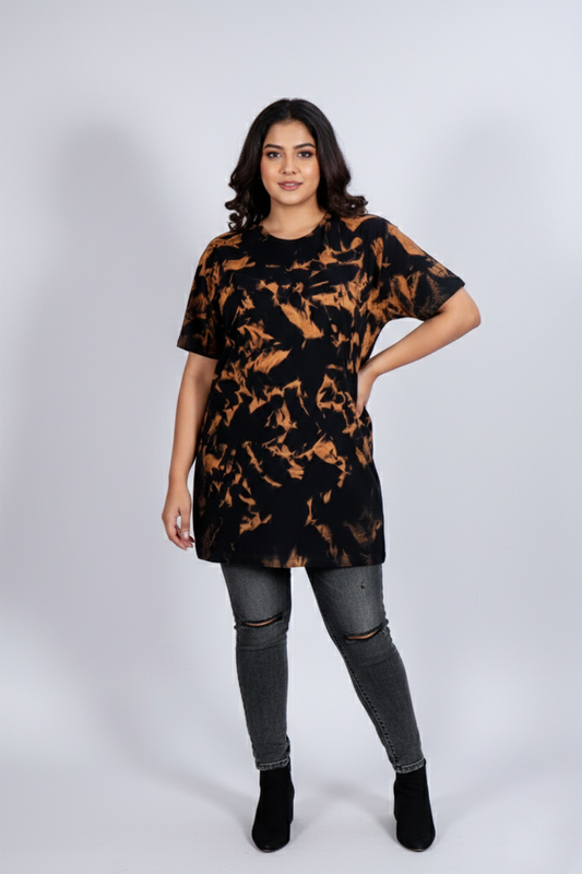 Premium Reverse Tie Dye Oversized Tee