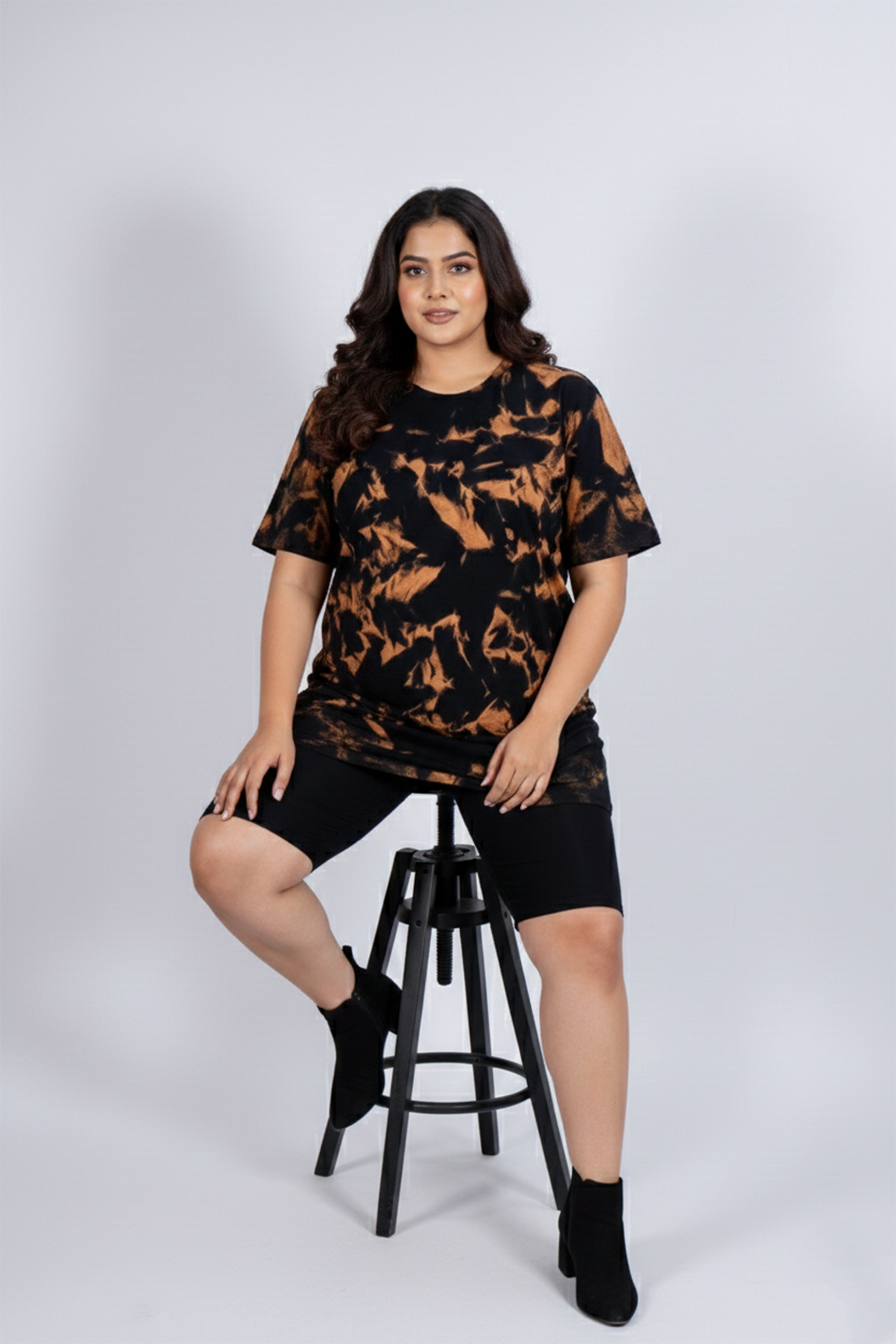 Premium Reverse Tie Dye Oversized Tee