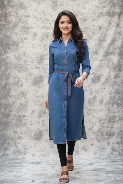 The Everyday Chic Denim Shirt Dress