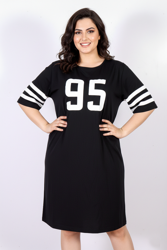 The Varsity 95 T-Shirt Dress