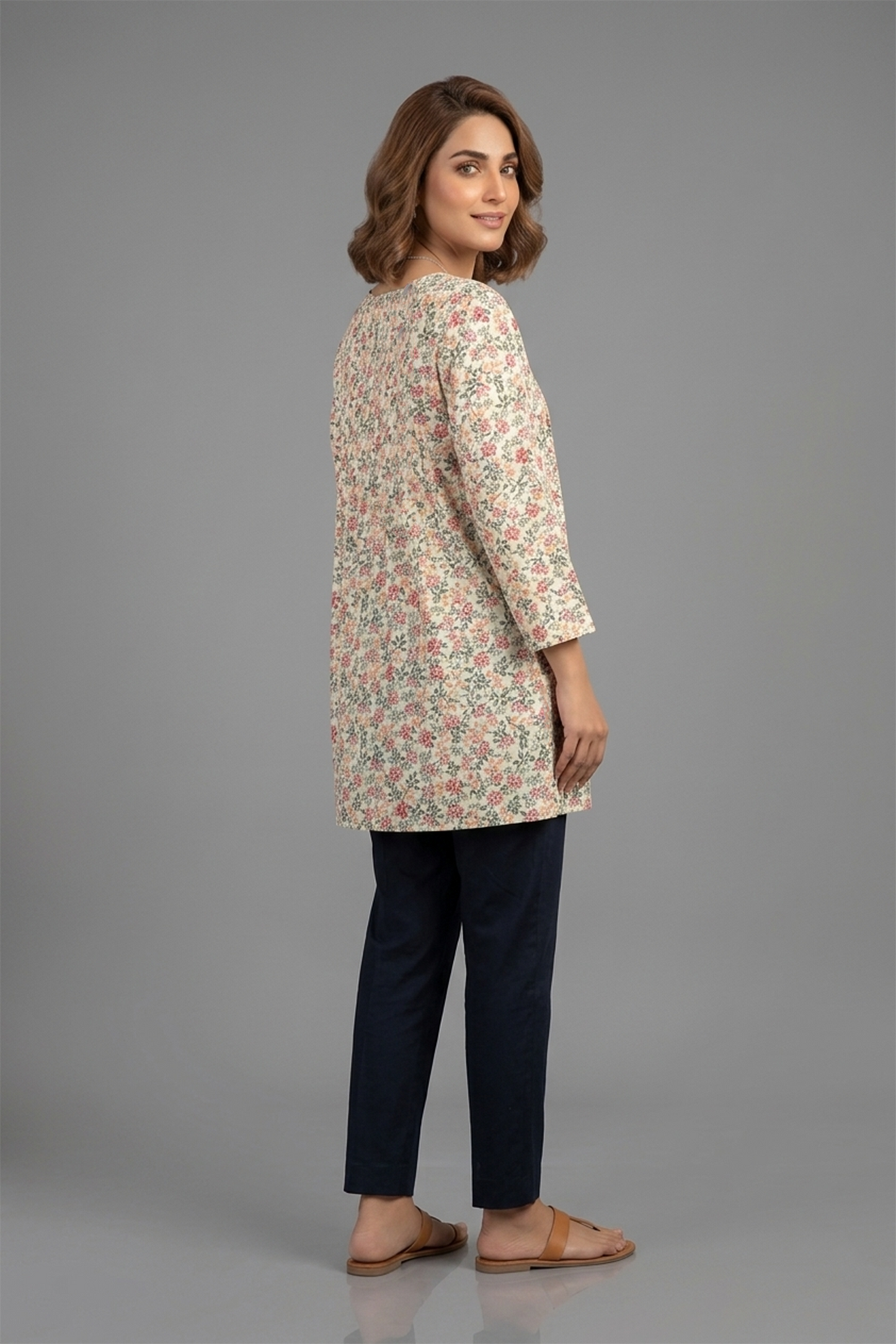 Floral Single Jersey Lounge Tunic