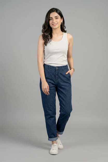 A Relaxed Fit Boyfriend Jeans