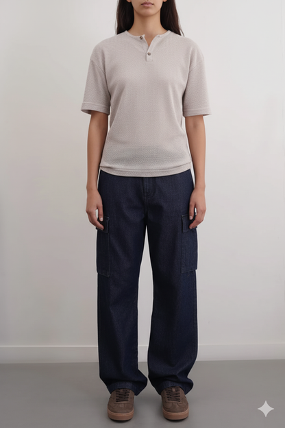 RELAXED CARGO UNISEX JEANS