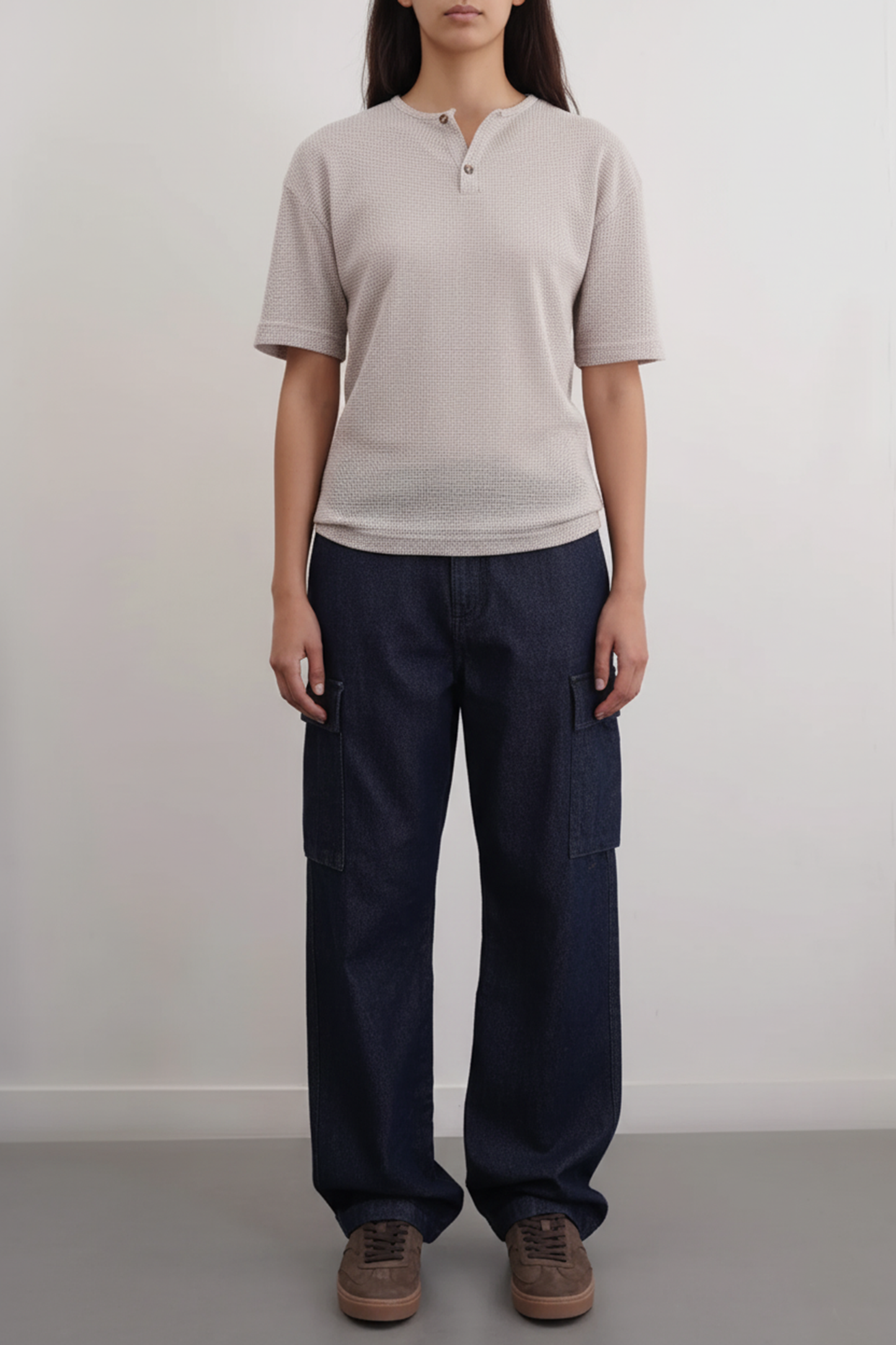 Relaxed Cargo Jeans