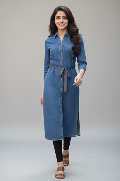 The Everyday Chic Denim Shirt Dress
