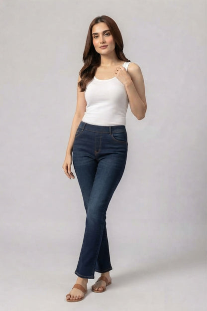 Dark Wash Denim Jeggings