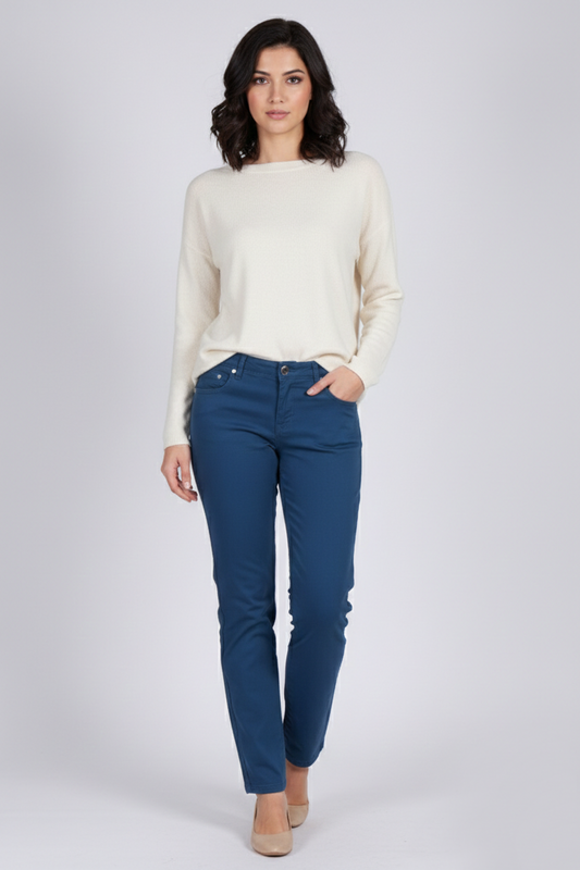 Straight-Leg Five-Pocket Pants: The Modern Classic