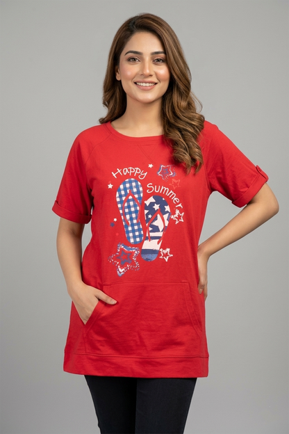 Happy Summer Tunic Top
