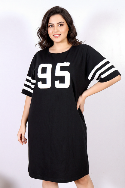 The Varsity 95 T-Shirt Dress