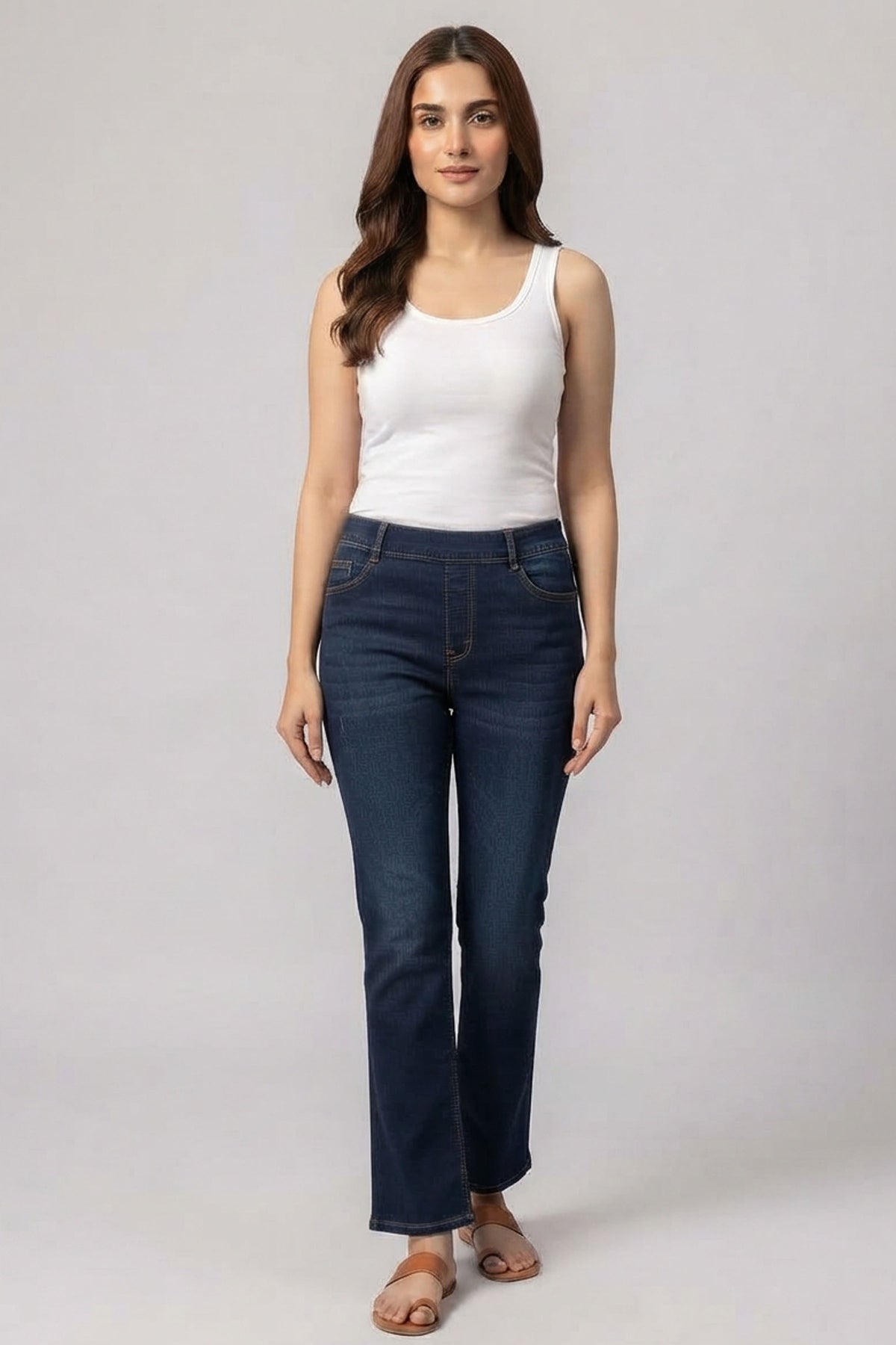 Dark Wash Denim Jeggings