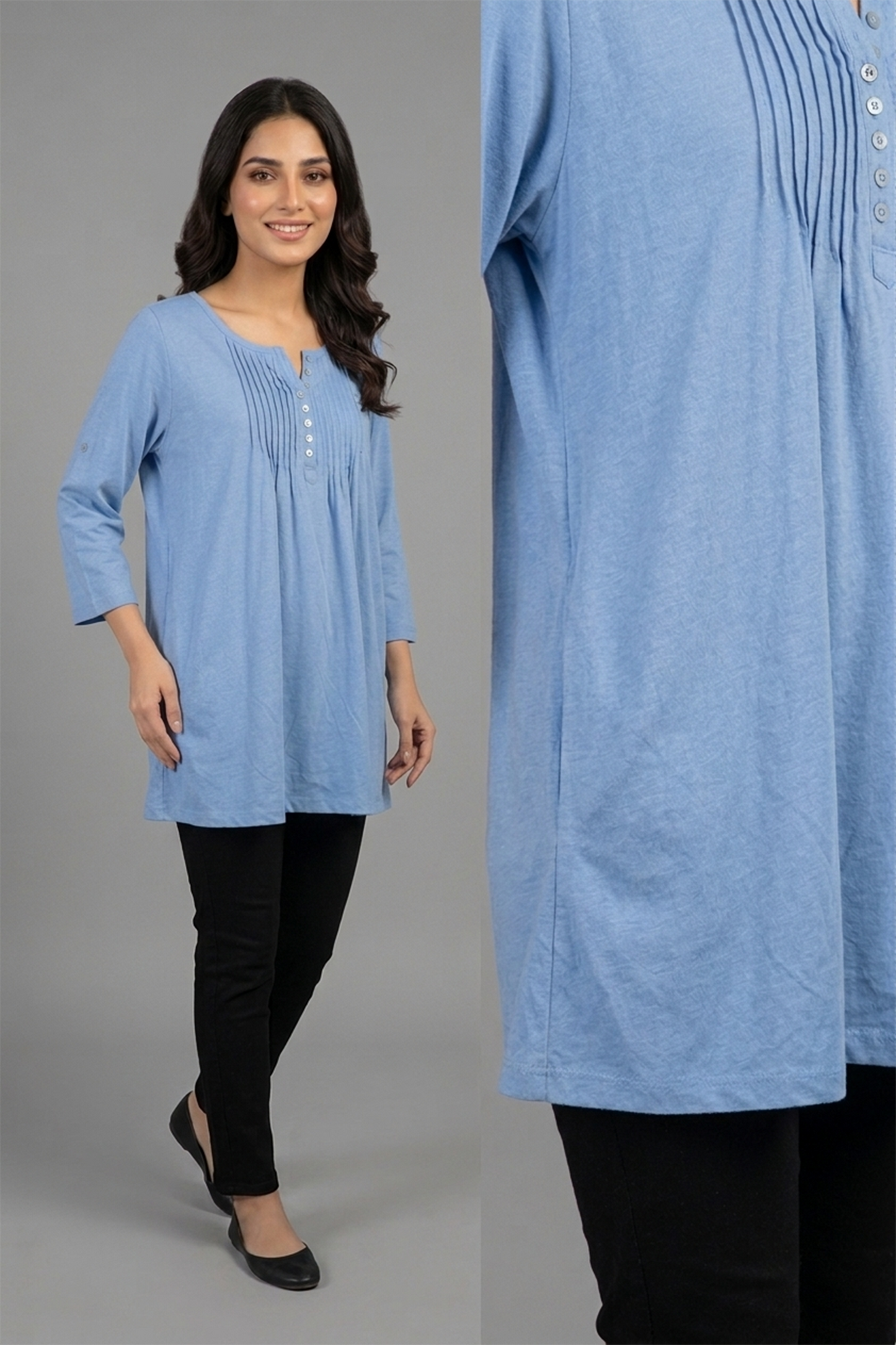 The Lightweight Pleated Tunic
